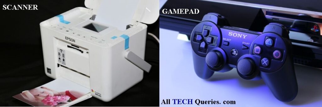 Scanner & Gamepad