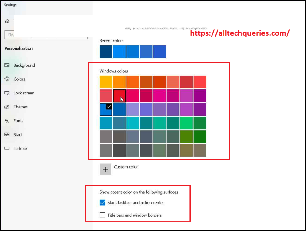 How to Change Taskbar Color, How to Change Taskbar Color Windows 10, How to Change Windows Taskbar Color