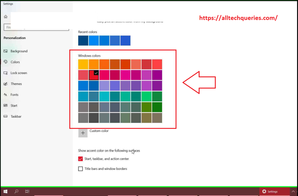 How to Change Taskbar Color, How to Change Taskbar Color Windows 10, How to Change Windows Taskbar Color
