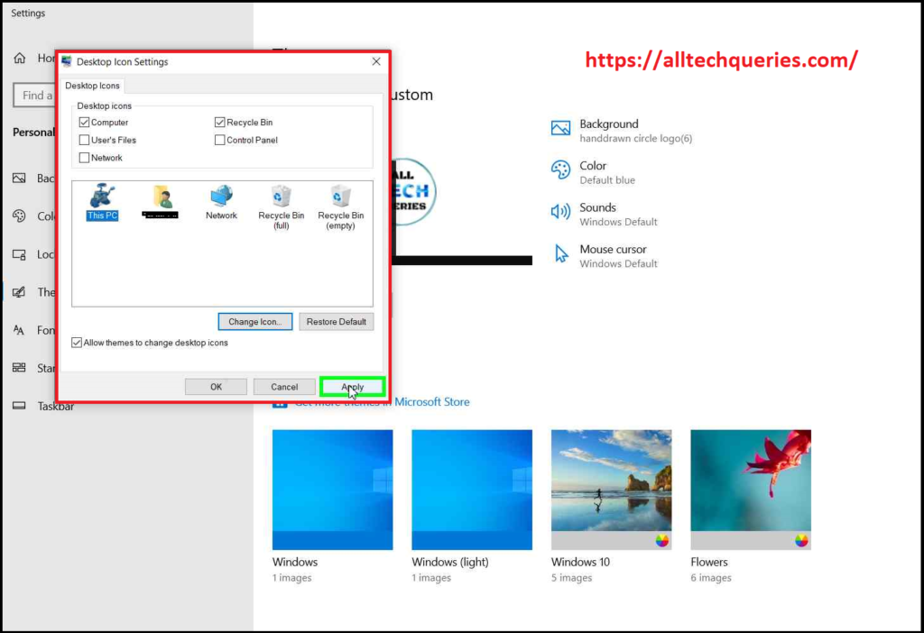 Customize Icons on Windows 10, Windows 10 Icons Customize, Customize Desktop Icons, How to Customize Icons, How to Customize Icons on Windows