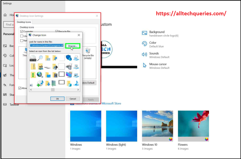 Customize Icons on Windows 10, Windows 10 Icons Customize, Customize Desktop Icons, How to Customize Icons, How to Customize Icons on Windows