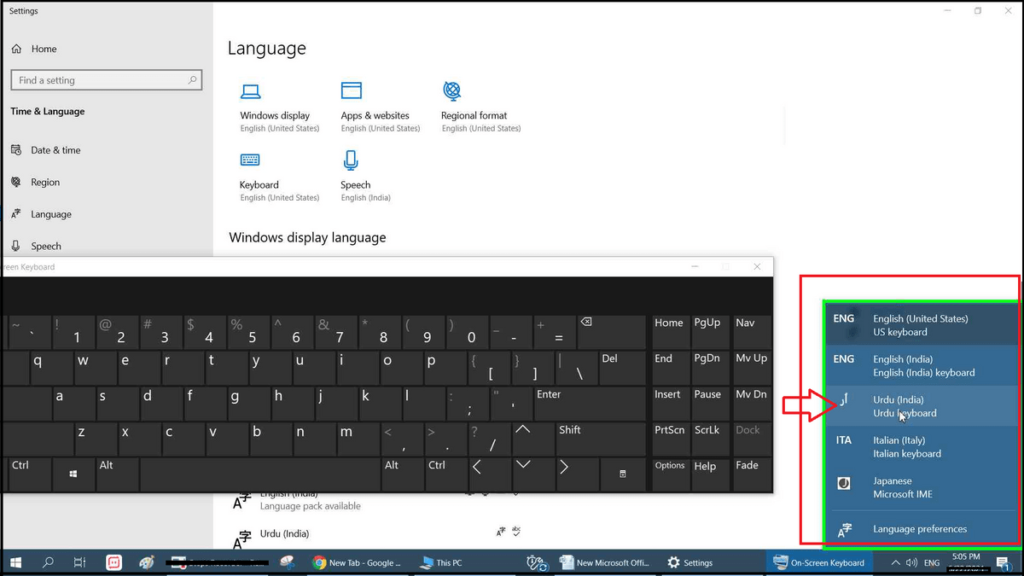 How To Change Keyboard Language, Change Keyboard Language, Change Language Windows 10, Change Keyboard Language Shortcut