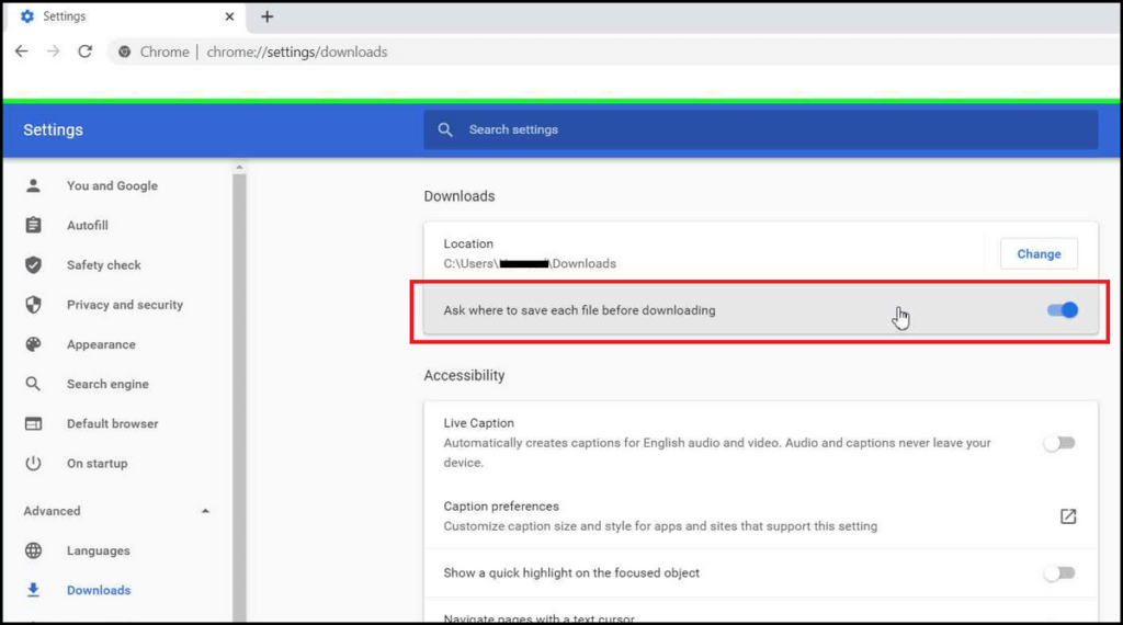 How to Change Download Location in Chrome, Change Download Location, How to Change Download Location in Windows 10