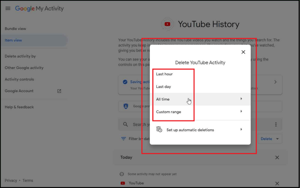 How to Delete YouTube History in PC and Mobile Do you want to know How to Delete YouTube History and Search History? You are at the right place. YouTube is the most popular video streaming website on the Internet, which is used by nearly 2 billion users all over the world. When a user logs into YouTube, it stores all the previously watched videos and searched terms in the YouTube History. This feature help users to research or rewatch a video conveniently. However, some users don't like to store their watch history or search history on their devices for various reasons. Therefore, YouTube also allows its users to clear YouTube history. Although it is not difficult to delete YouTube history, some users couldn't find the option easily. Hence, here is a step-by-step guide on How to Delete YouTube History & Search History on both PC and Mobile. How to Delete YouTube History on PC: On the home page of YouTube, you will find a burger menu in the upper left corner. (As you can see in the image). Now, click on History. Here you can remove videos individually by clicking on the cross button. Or, you can click on the Clear All Watch History option and click on Clear Watch History. As you can see, all the videos in the History are deleted. To Delete YouTube Search History as well, follow the below tutorial. How to Delete YouTube Search History on PC: In the History menu, click on Manage All History option. It will open up Google My Activity tab. You can remove the YouTube Search History one by one by using the cross button. Or click on the Delete button to delete the complete search history. Moreover, you can choose to delete last hour History, last day History, or all-time History. How to Delete YouTube History on Android or iPhone: After you open the YouTube app on your mobile, click on your profile picture on the upper-right edge, and click on Settings to open Account Settings. Next, click on the History and Privacy settings. Here you can clear both YouTube Search History and Watch History. YouTube Incognito Mode: YouTube cares about the privacy of its users. Therefore, it provided an Incognito Mode, which allows the users to watch videos anonymously. When you turn on the Incognito Mode, YouTube doesn't store the Search History and Watch History. How to use YouTube Incognito Mode: If you are using YouTube on a PC, you need to open the browser's incognito mode and use YouTube.com. On the other hand, if you are using the YouTube app on mobile, you need to click on the Profile pic to open Account Settings and select Turn On Incognito mode. YouTube History feature helps you rewatch the videos and monitor your kids' activities. But sometimes, you might need to clear the Watch and Search History. In such cases, this article on How to Delete YouTube History in PC and Mobile will be helpful.