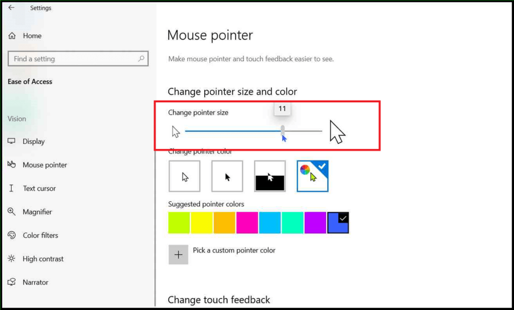 How to Change Mouse Pointer Color, Change Mouse Cursor Color