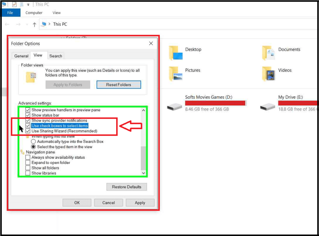 How to Use Check Box to Select Files, Check Box to Select Files, Check Box to Select Items, Check Box to Select Files in Windows 10, Check Box to Select Multiple Files