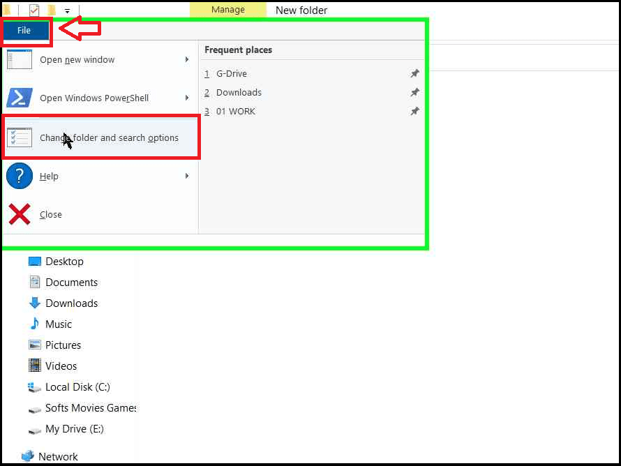 Open Files/Folders with Single Click, Open Folders with Single Click, Open Files with Single Click, How to Open Files/Folders with Single Click in Windows 10