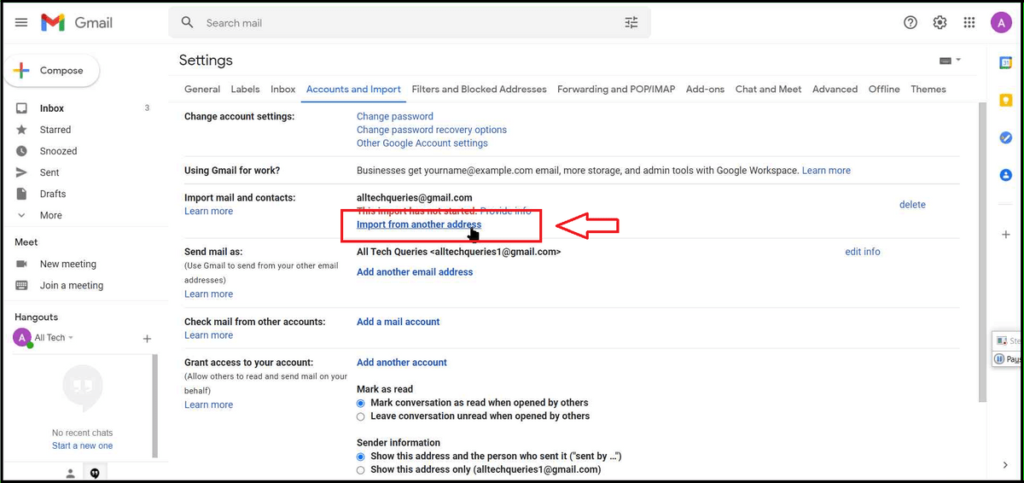 How to Transfer Emails from One Gmail Account to Another