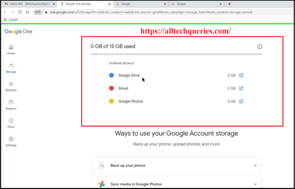 how to check google photos storage, google storage usage, check google storage usage