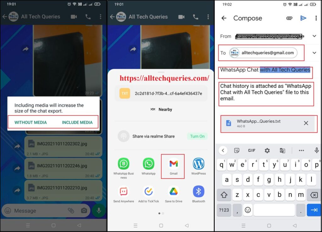 Whatsapp to Email, Export Whatsapp Chat, Whatsapp Export Chat