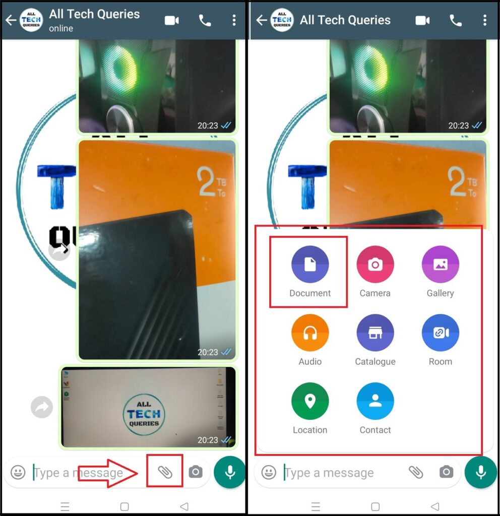 How to Send Photos as Documents in WhatsApp, How to Send Pic as Documents in WhatsApp, How to Send Image as Documents in WhatsApp, Send Photos in WhatsApp without Compression, Send Photos as Documents
