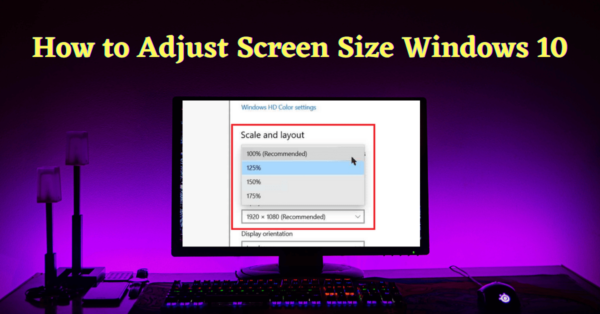 How do I get my Screen back to Normal size on Windows 10, How to Adjust Screen Size Windows 10, Change Icon Size Windows 10, Change Font Size Windows 10