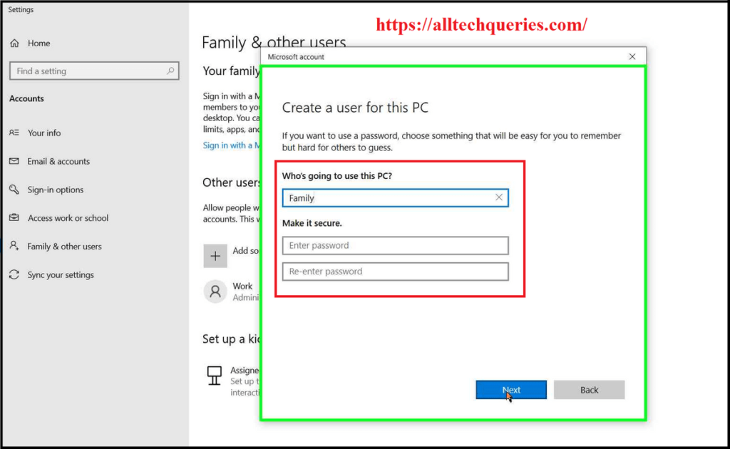 How to Create a New User on Windows 10 Without Logging In, How to Create a New User on Windows 10, Create New User on Windows 10, Add New User Windows 10, How to Add a New User on Windows 10