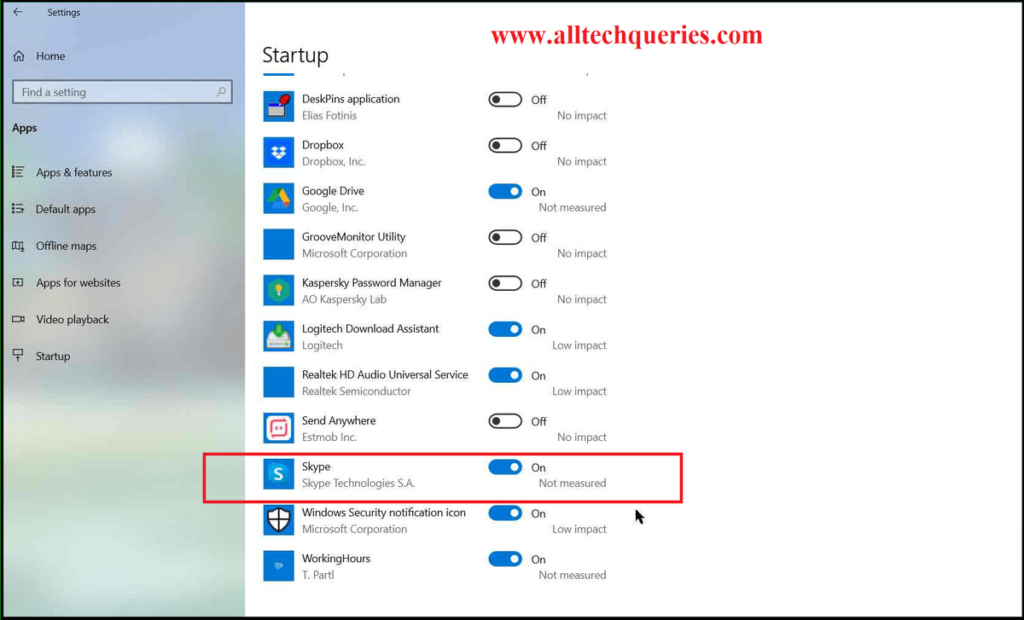 remove skype from startup, prevent skype from starting on startup, how to prevent skype from opening on startup windows 10, prevent skype from launching at startup