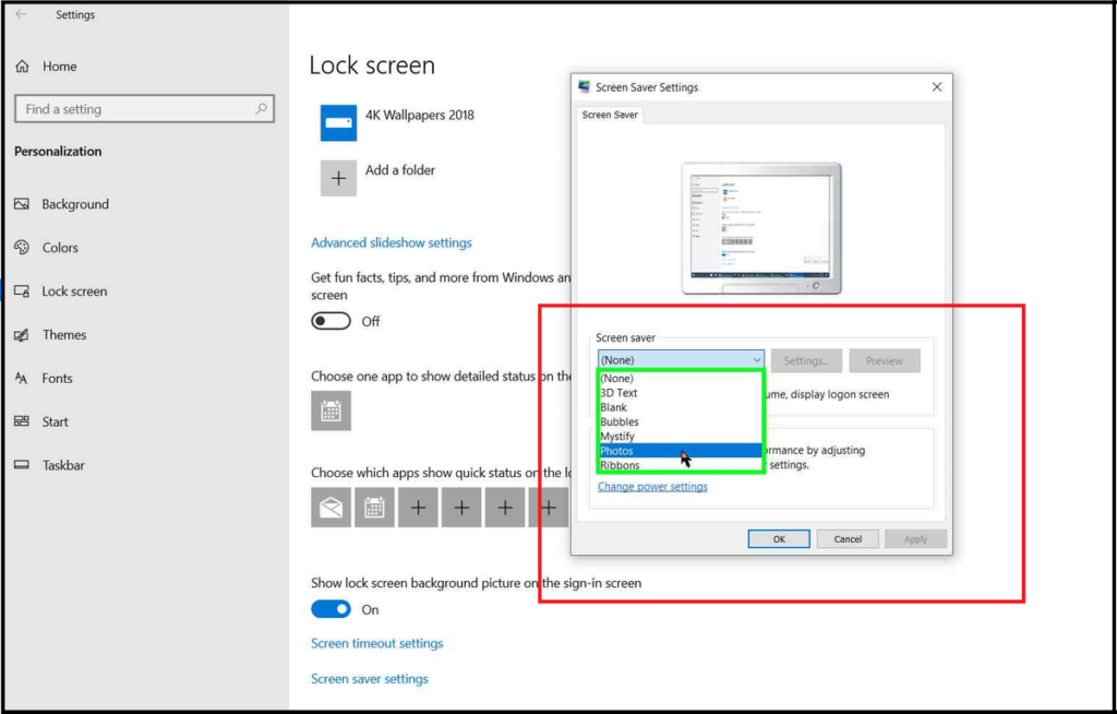 windows 10 lock screen slideshow not working, how to make a slideshow lock screen windows 10, lock screen slideshow not working, Windows Slideshow, Lock screen Slideshow