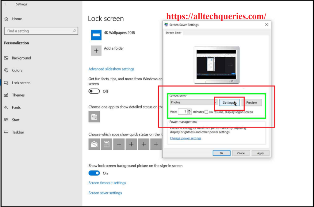 windows 10 lock screen slideshow not working, how to make a slideshow lock screen windows 10, lock screen slideshow not working, Windows Slideshow, Lock screen Slideshow