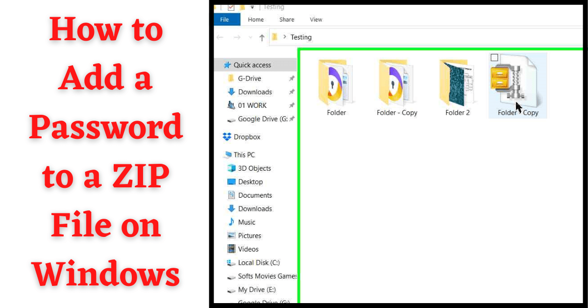 how to add a password to a zip file, how to add password to zip file, how to put a password on a zip file, how to password protect a zip file, how to create a password protected zip file