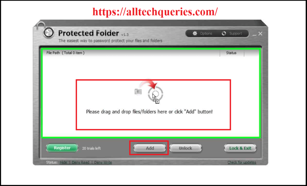 IObit Protected Folder