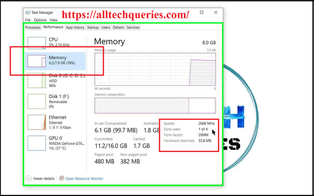 how many ram slots do I have, how to check how many ram slots are used Windows 10, how to check ram slots in Windows 10