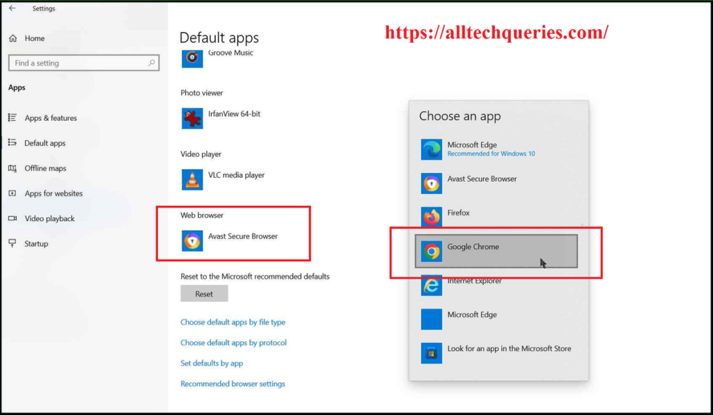 set Chrome as default browser Windows 10, set Chrome as default browser, how to set Chrome as default browser, how to set Chrome as default browser Windows 10, make chrome default browser