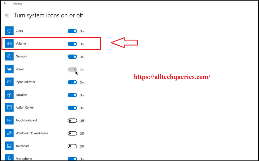 windows 10 sound icon missing from taskbar, volume icon missing from taskbar windows 10, volume icon missing from taskbar in windows 10, how to get volume icon back on taskbar windows 10, taskbar sound icon missing windows 10