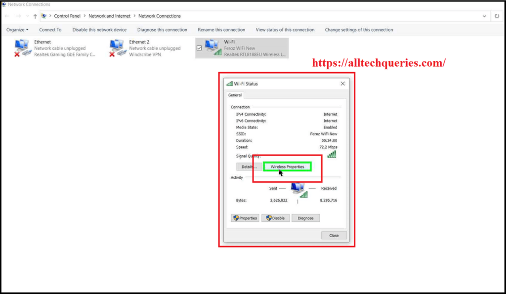 how to find the wifi password on windows 10, find wifi password windows 10, how to find wifi password in windows 10, how to check wifi password on windows 10, Find the WiFi Password