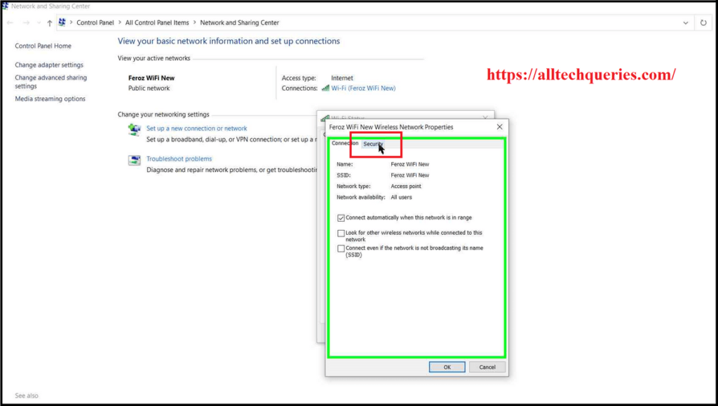 how to find the wifi password on windows 10, find wifi password windows 10, how to find wifi password in windows 10, how to check wifi password on windows 10, Find the WiFi Password