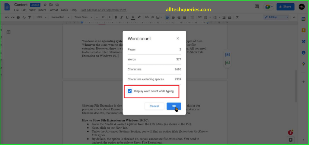 how to see word count on google docs, word count on google docs, how to check word count on google docs, check word count on google docs