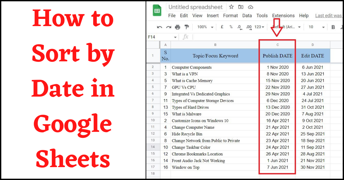 how to sort by date in google sheets, sort by date in google sheets, how to sort in google sheets, sort by date google sheets, how to sort alphabetically in google sheets, how to sort column alphabetically in google sheets