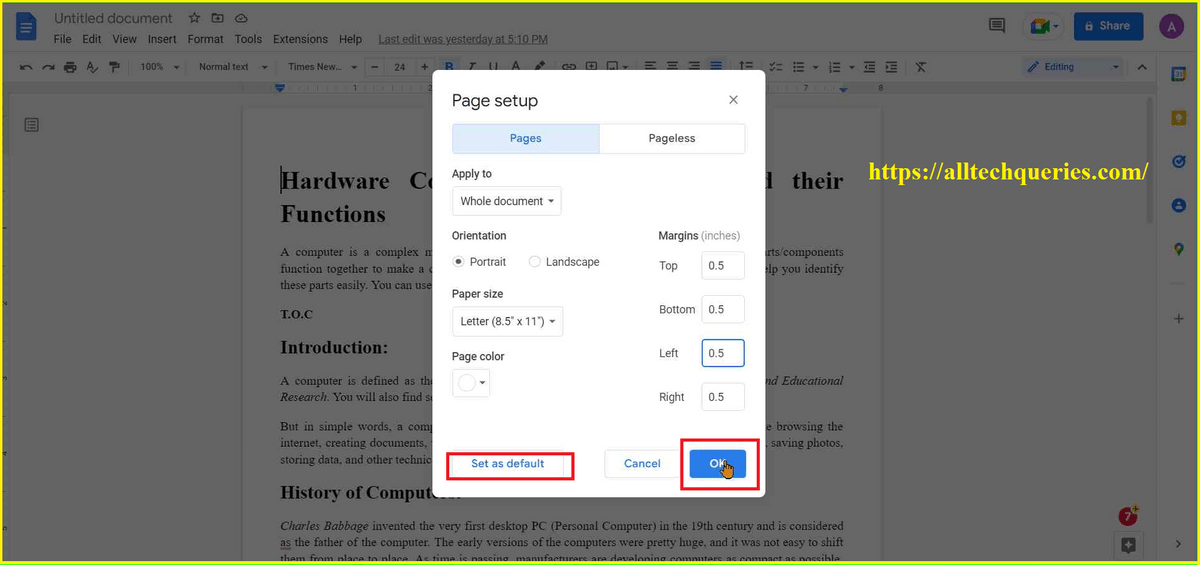 how to change margins in google docs, change margins in google docs, change margins on google docs, adjust the margins in google docs, change margins google docs, how to edit margins in google docs