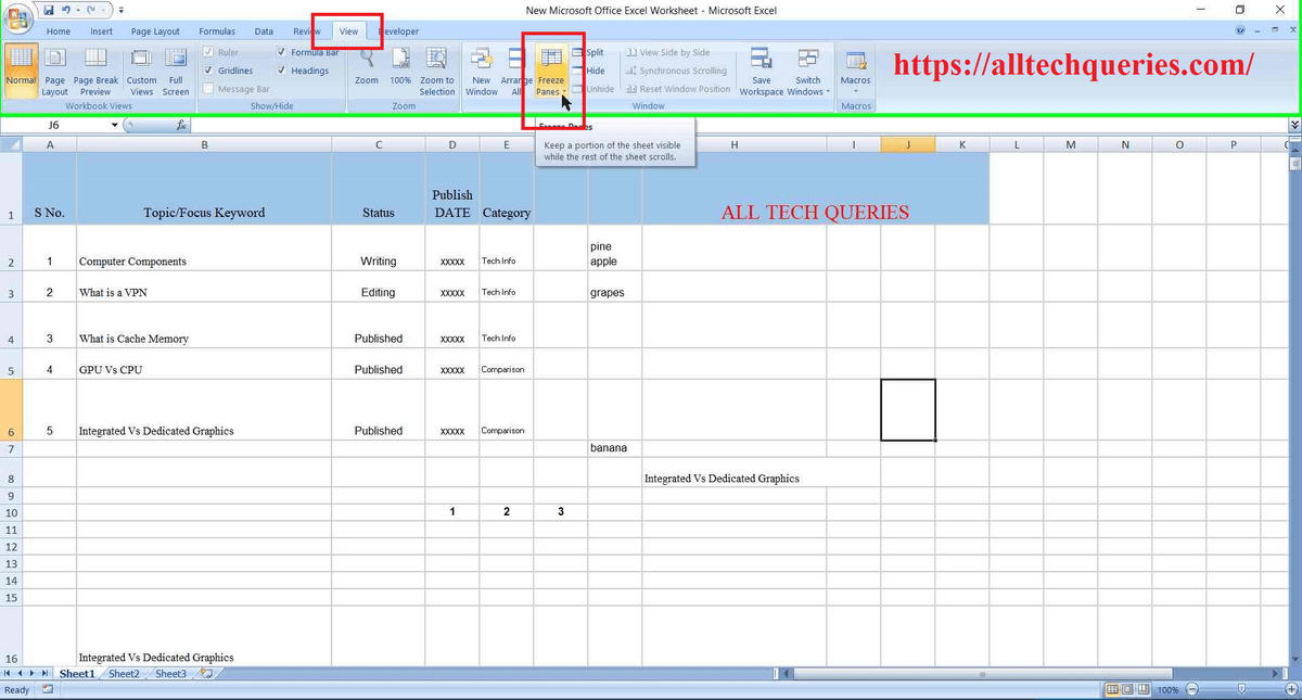 how to freeze top row and first column in excel, excel freeze top row and first column, how to freeze top row in excel, how to freeze first column in excel