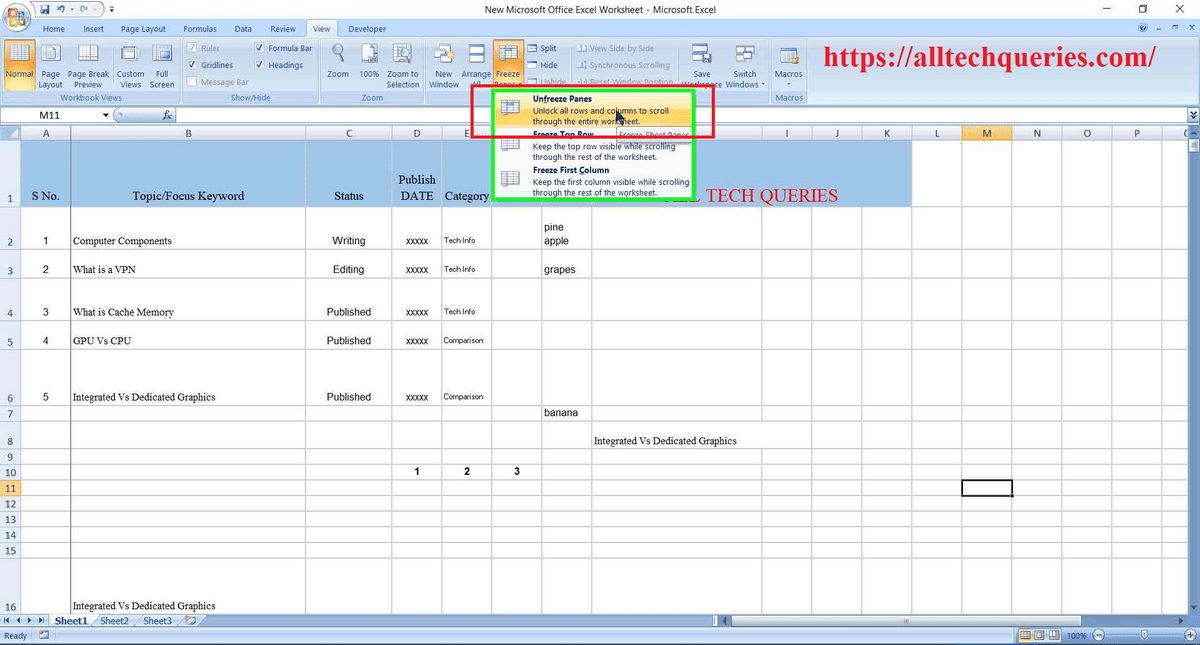 how to freeze top row and first column in excel, excel freeze top row and first column, how to freeze top row in excel, how to freeze first column in excel