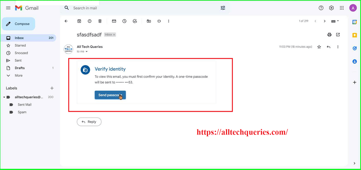 Gmail confidential mode, what is Gmail confidential mode, password protect email Gmail, how to send confidential email in Gmail, how to open confidential email in Gmail