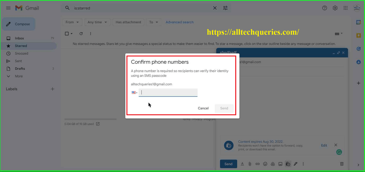 Gmail confidential mode, what is Gmail confidential mode, password protect email Gmail, how to send confidential email in Gmail, how to open confidential email in Gmail