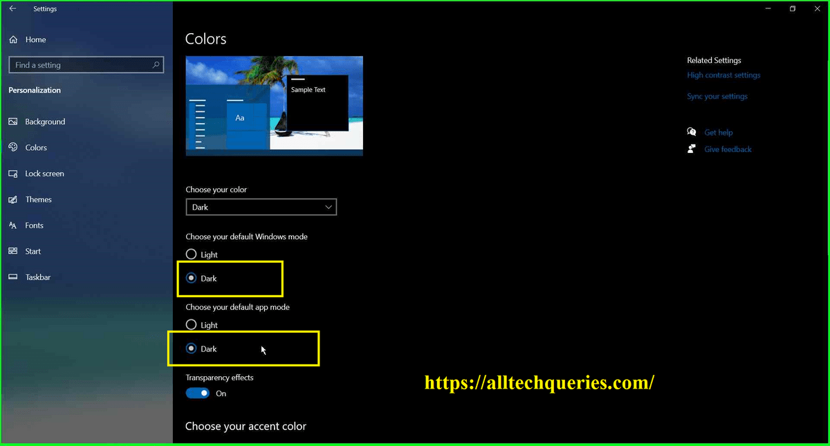 windows 10 dark theme, how to enable windows 10 dark theme, enable windows 10 dark theme, how to change windows to dark theme