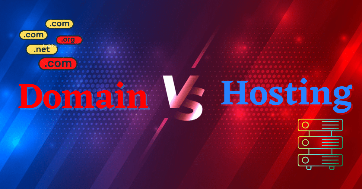 Domain Vs Hosting, Domain and Hosting, Hosting, Domain