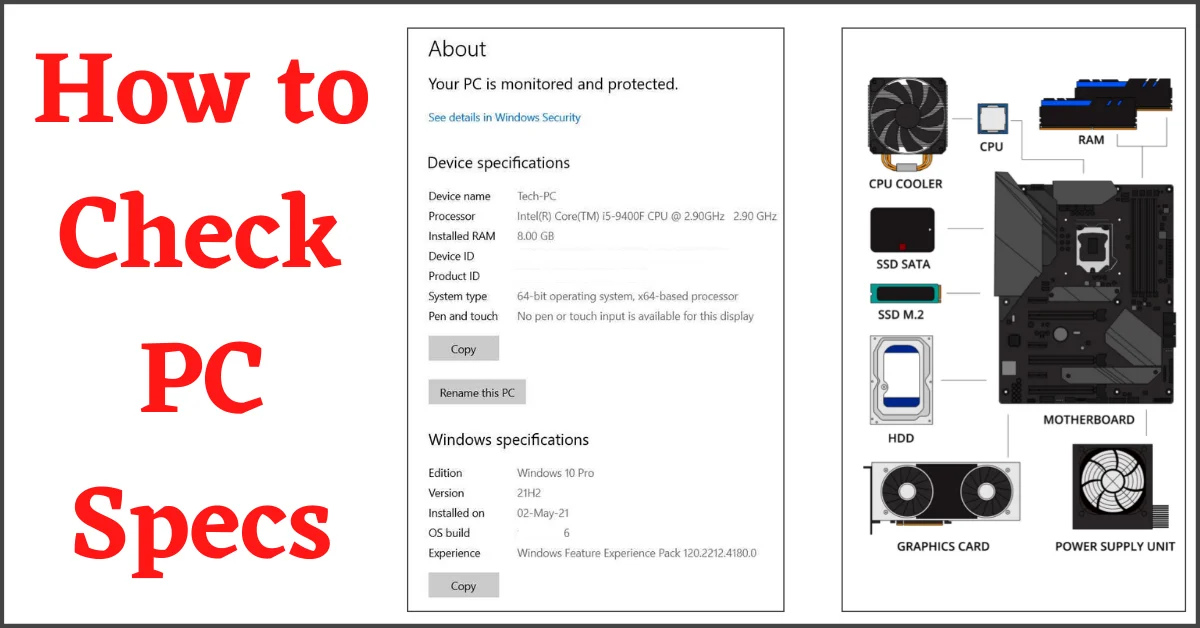 how to check pc specs windows 10, how to check pc specs, how to see pc specs, how to see pc specs windows 10, check pc specs